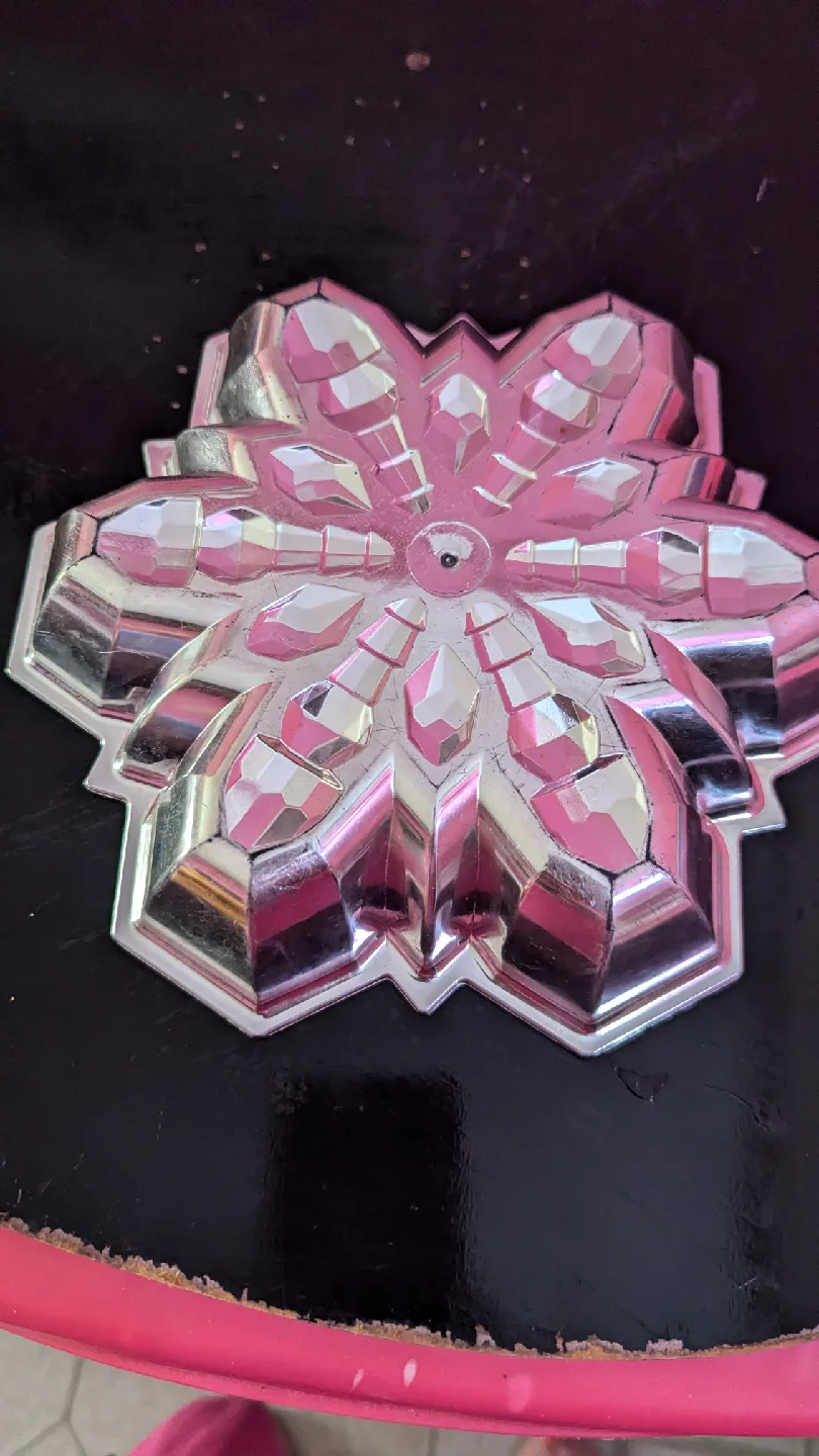 Decorative plastic l Snowflake Dish image indicator(2)