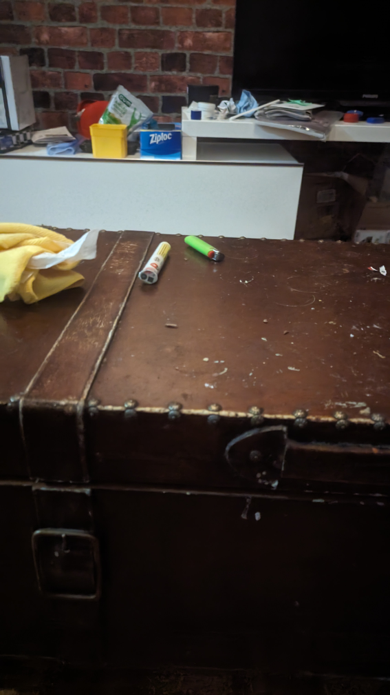 Vintage Trunk Coffee Table - Unique Storage Piece - photo 5