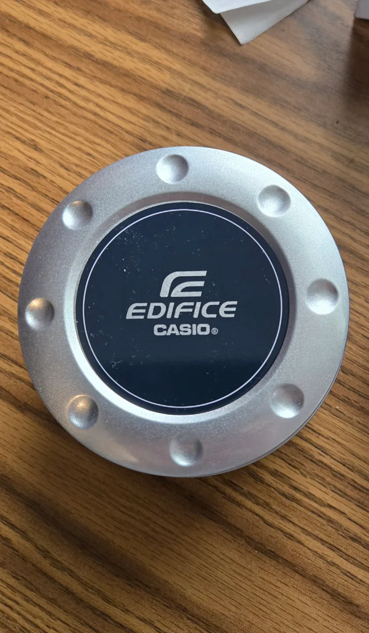 Casio Edifice Watch image indicator(3)