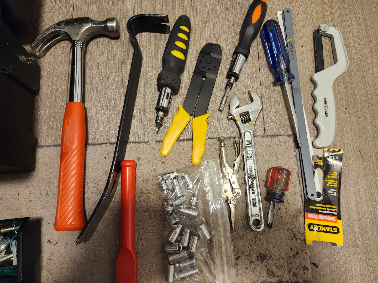 Toolbox with Various Hand Tools image indicator(4)
