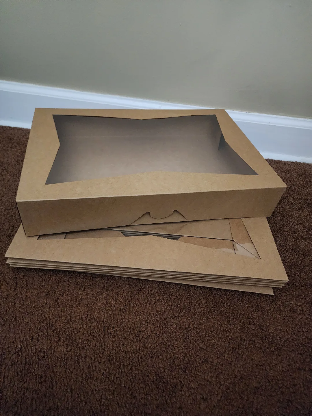 Pastry Boxes with Window - 10 pack thumbnail
