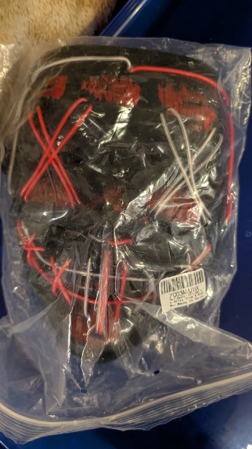 New LED Halloween Mask Each image indicator(7)