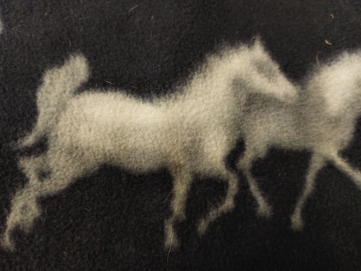 Fkeece Horse Print lap Blanket - photo 2