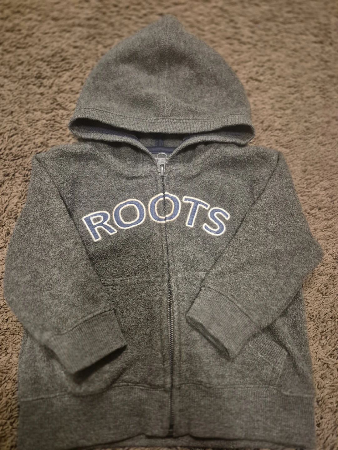 Roots Grey Hoodie (6-12m)