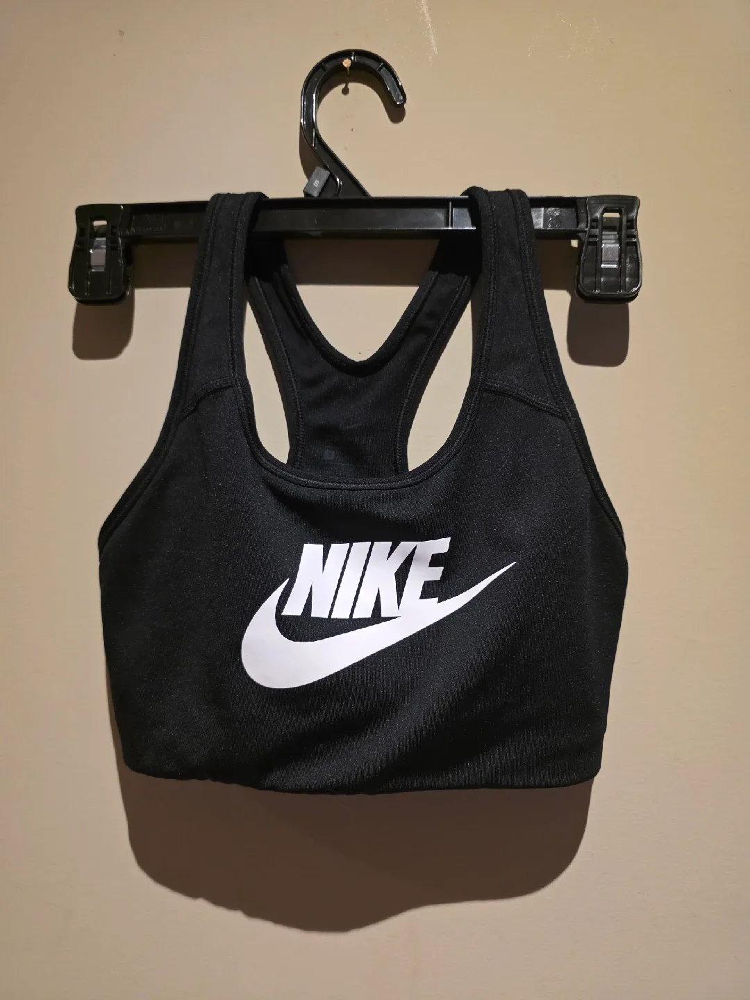 Nike Black Sports Bra thumbnail