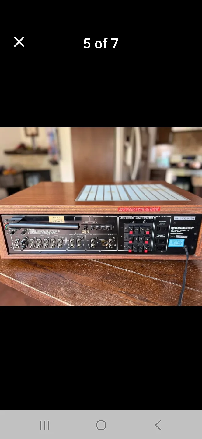 Yamaha CR-2020 Natural Sound Stereo Receiver image indicator(4)