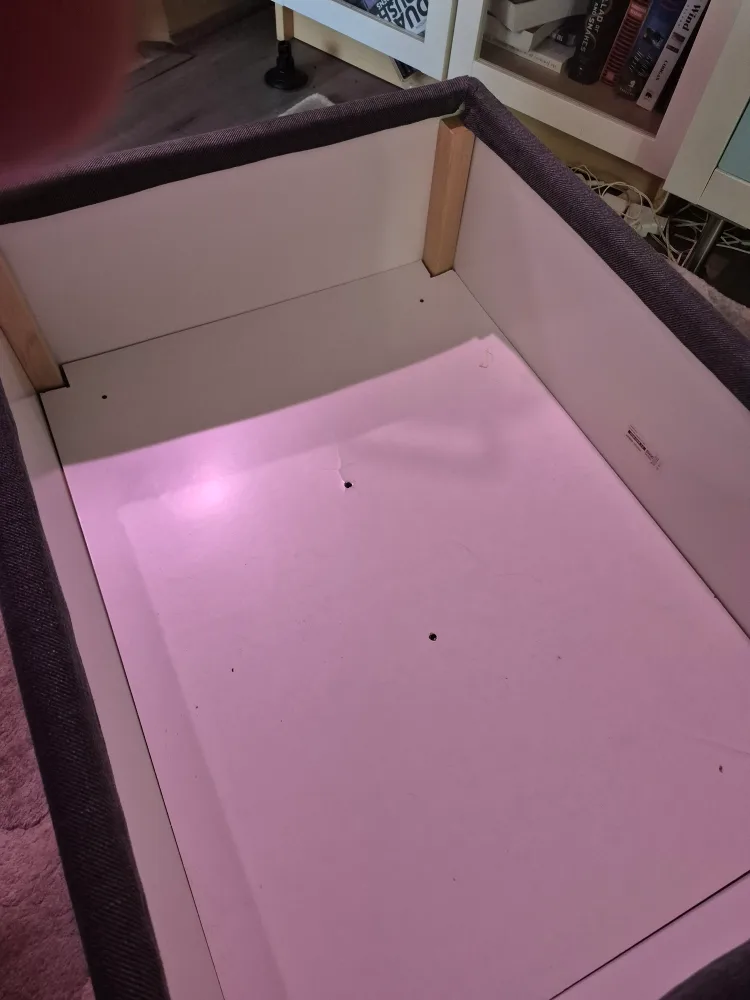 IKEA Grey Storage Ottoman Ektorp image indicator(4)