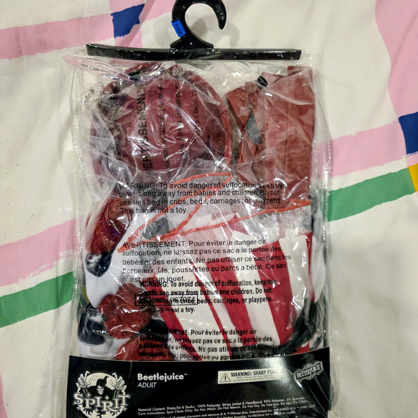 Adult Spirit Halloween "Kreepy Klown" Costume XL - photo 3