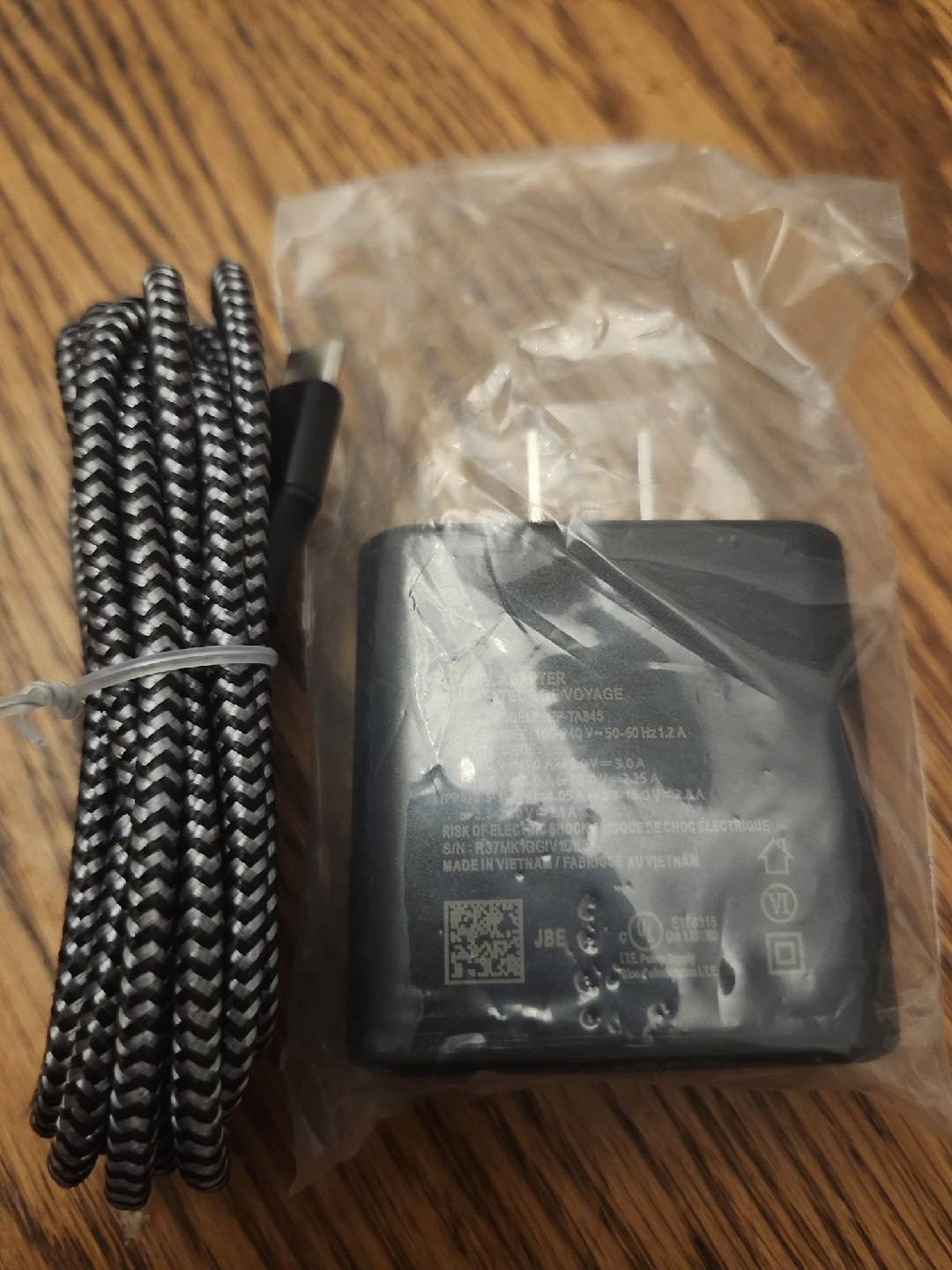 45w Travel Adapter with Cable