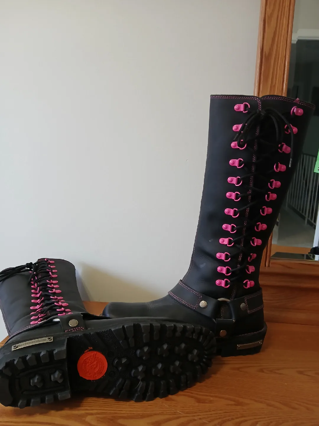 Harley-Davidson Black Leather Boots image indicator(2)