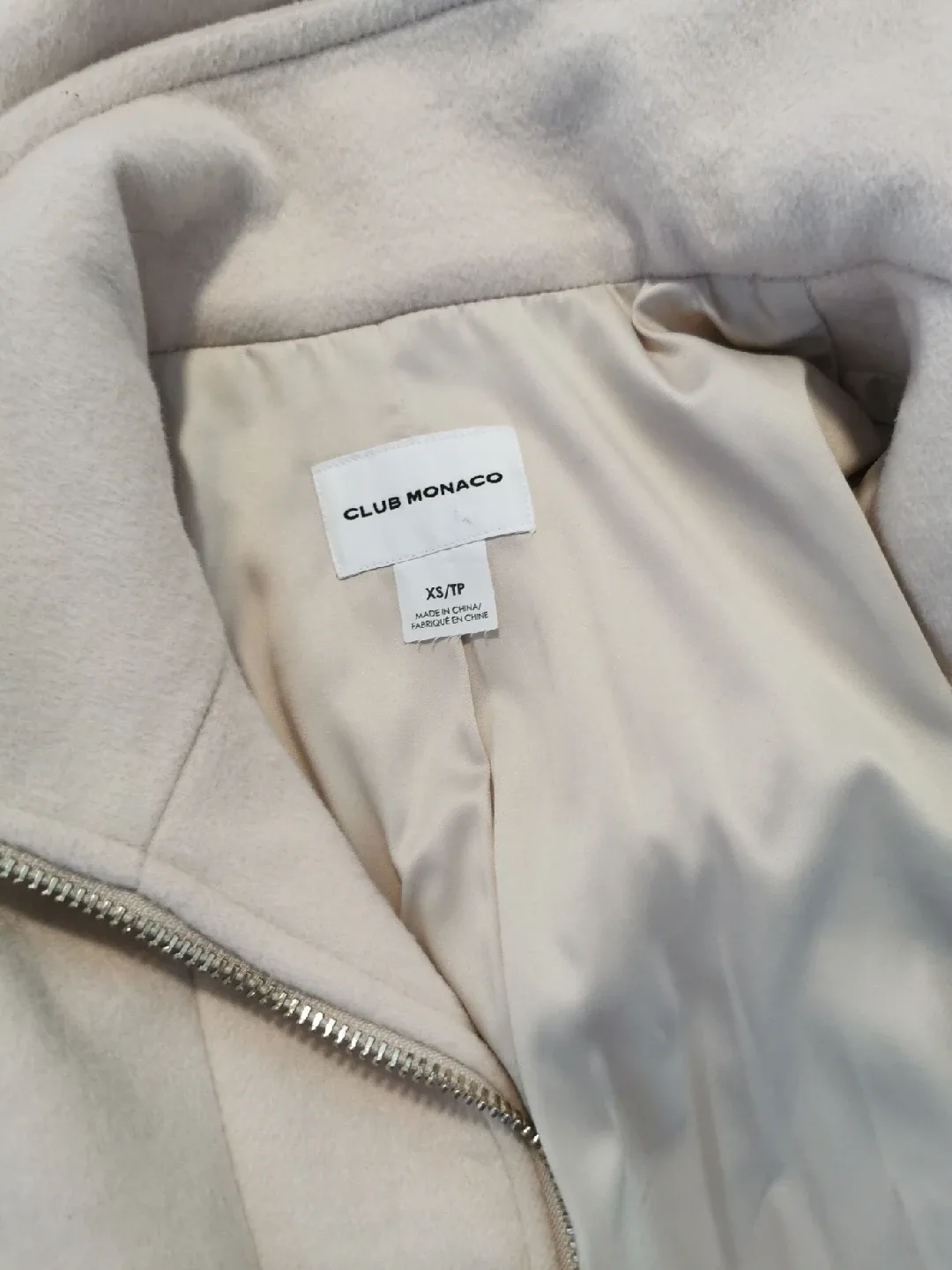 Club Monaco Light Pink Coat image indicator(2)