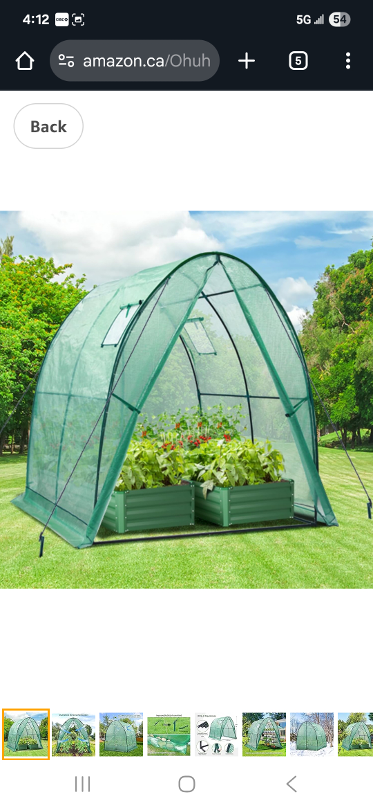 Portable Greenhouse - Outdoor Plant Growing Tent