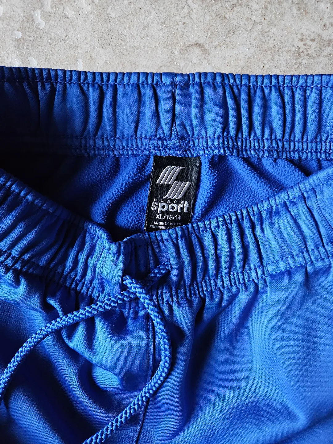 Youth XL (14) Childrens Place Performance Pants (Blue/Black) image indicator(3)