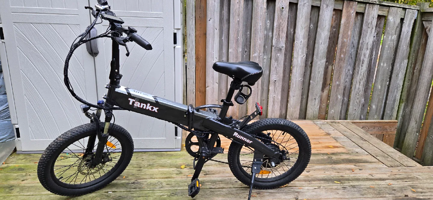 Tankx Runner xp lite Folding E-Bike image indicator(2)