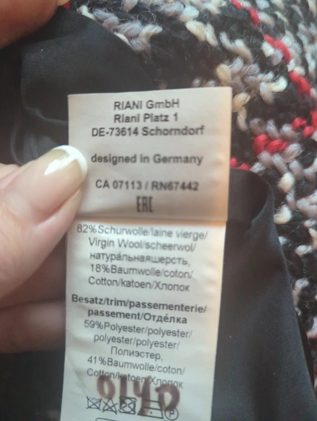 Riani Jacket - Size US 6 image indicator(4)