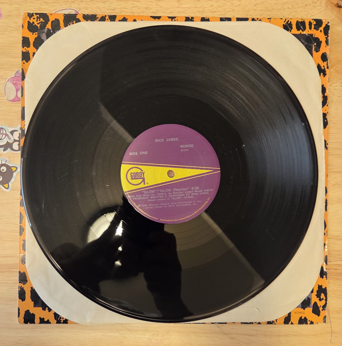 Rick James Glow Vinyl Record - photo 4