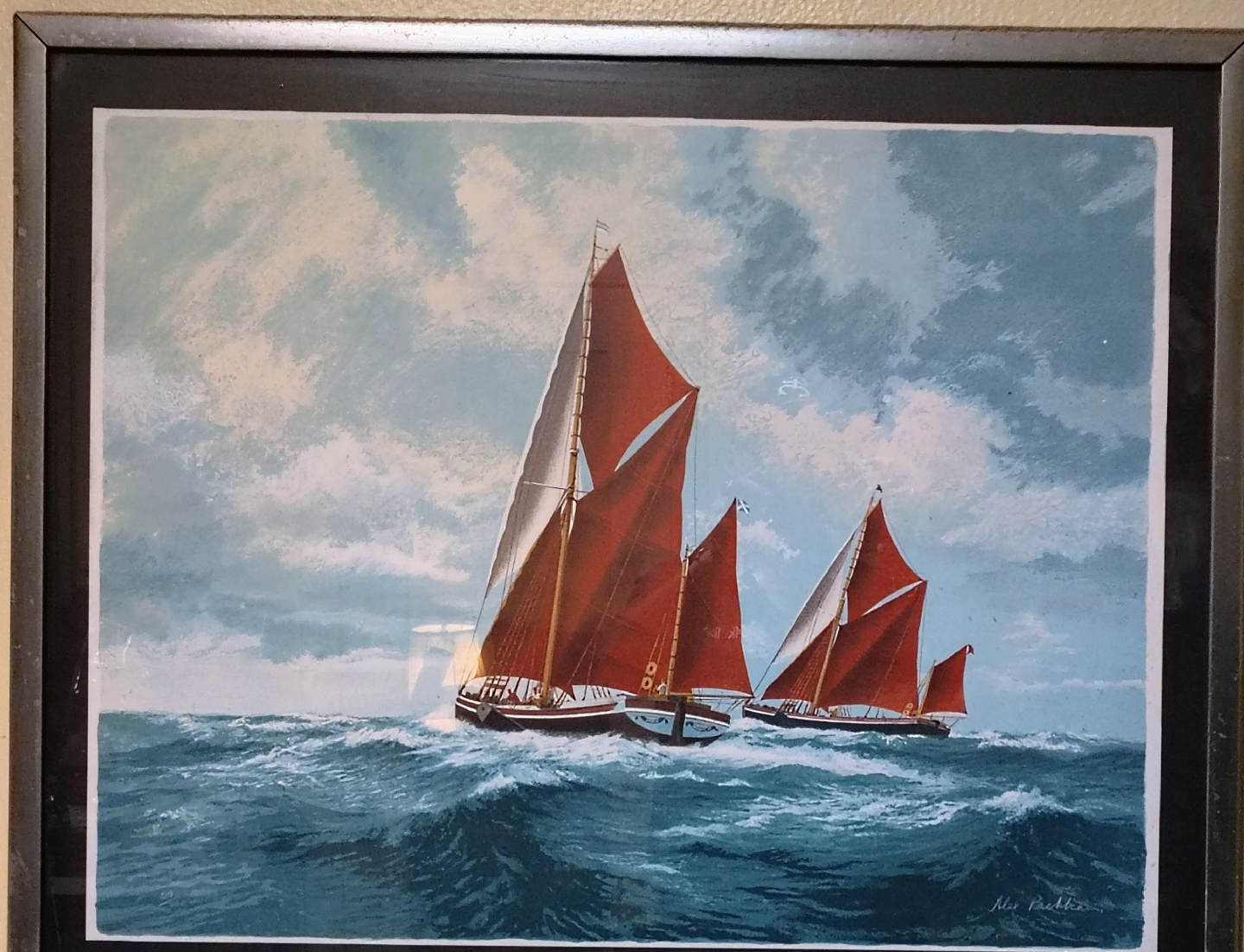 Vintage Framed Art - photo 2