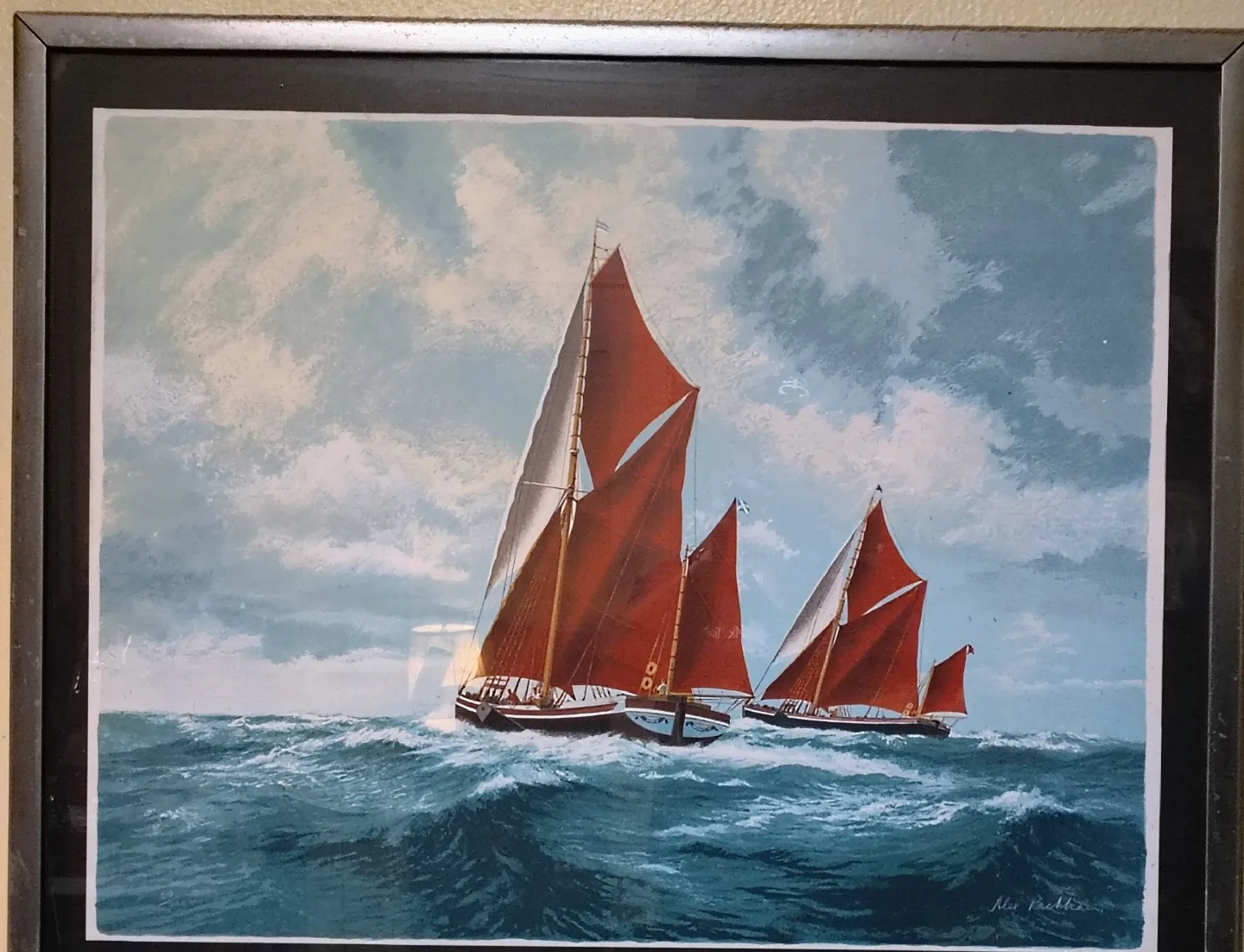 Vintage Framed Art image indicator(2)