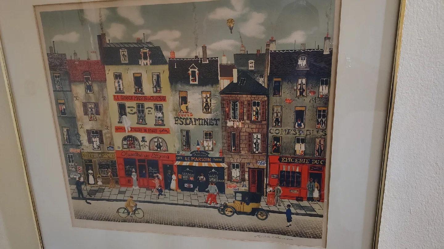 Vintage Framed Art image indicator(5)