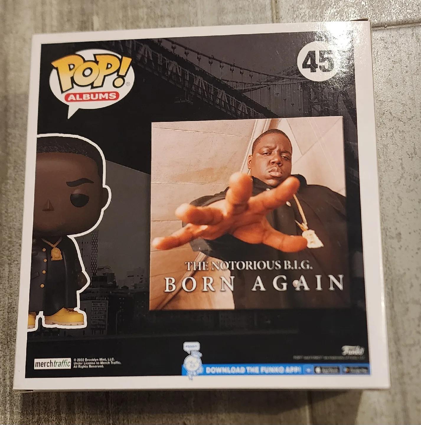 Funko Pop! Notorious B.I.G. - Born Again Brand New image indicator(3)