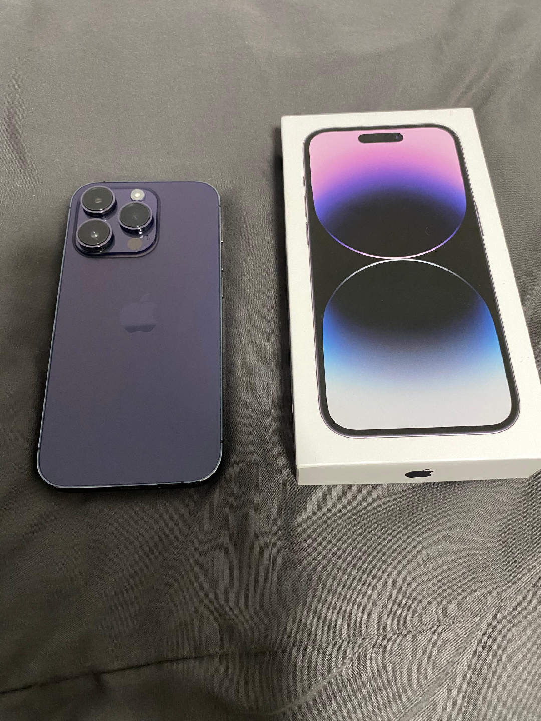 Apple iPhone 14 Pro 128GB Deep Purple - Like New! - photo 2