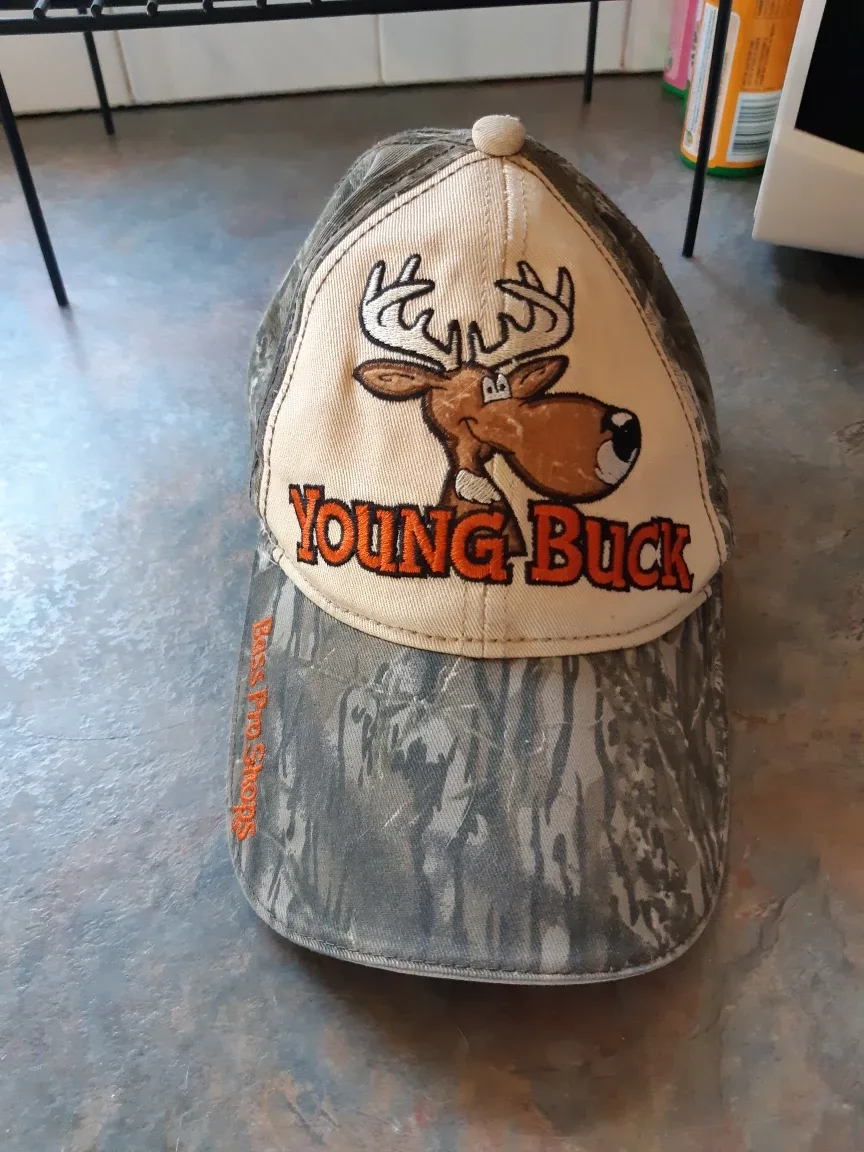 Kids Bass Pro Shops Young Buck Camo Hat