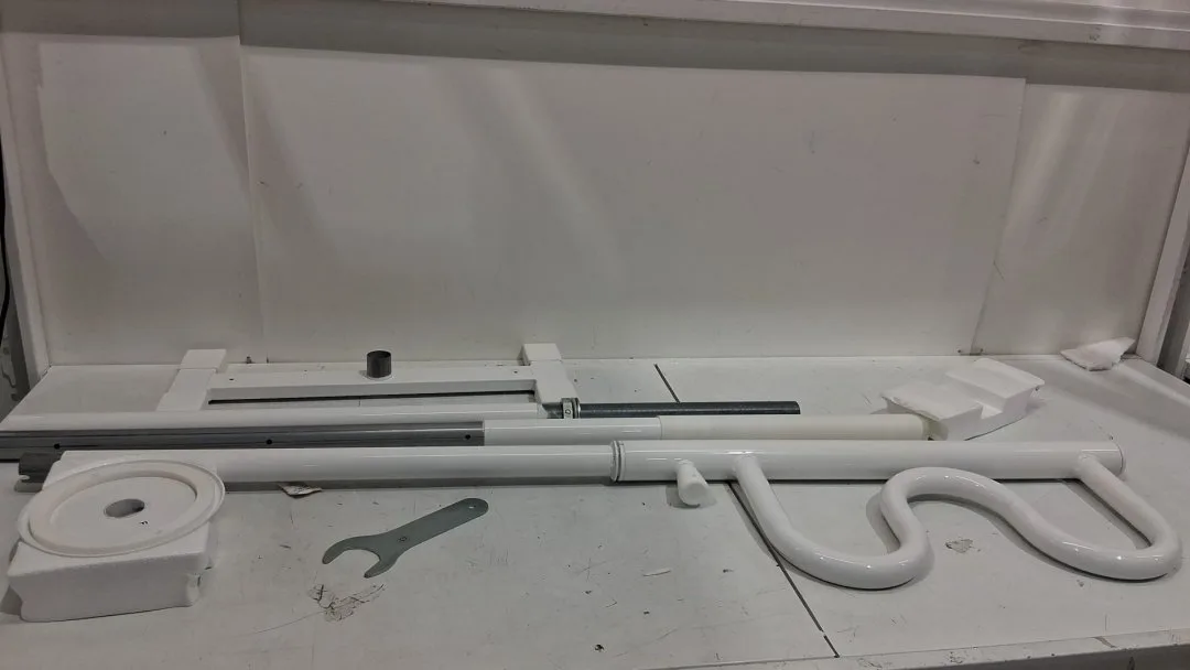 Stander Security Pole and Curve Grab Bar - 7FT-10FT image indicator(3)