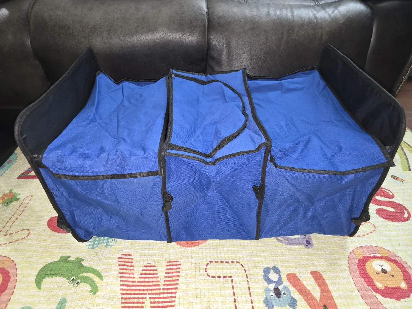 ADDA Car Trunk Organizer - Blue image indicator(4)