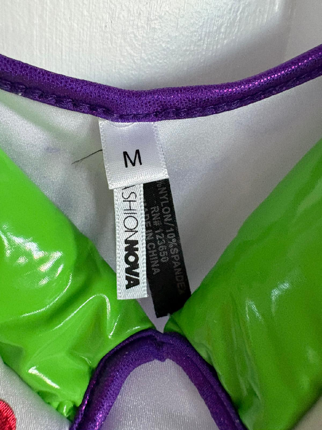 Fashion Nova Buzz Lightyear Bodysuit - Size M - photo 2
