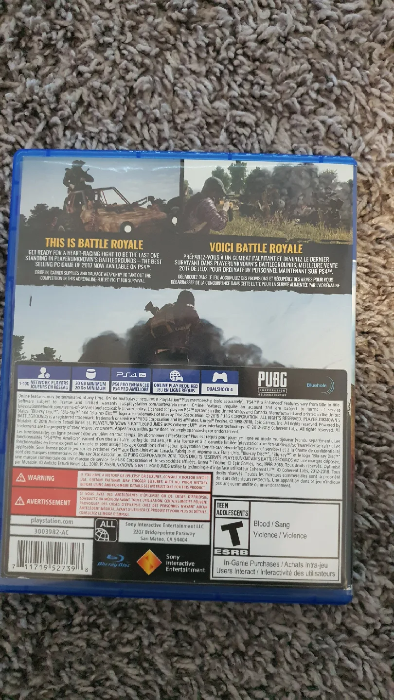 PlayerUnknown's Battlegrounds (PUBG) PS4 Game image indicator(2)