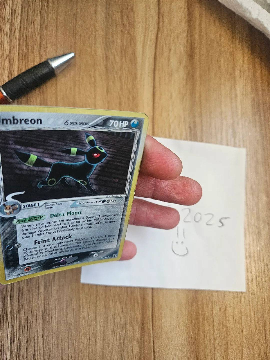 Pokemon TCG - Umbreon 17/113 ex Delta Species Holofoil image indicator(4)