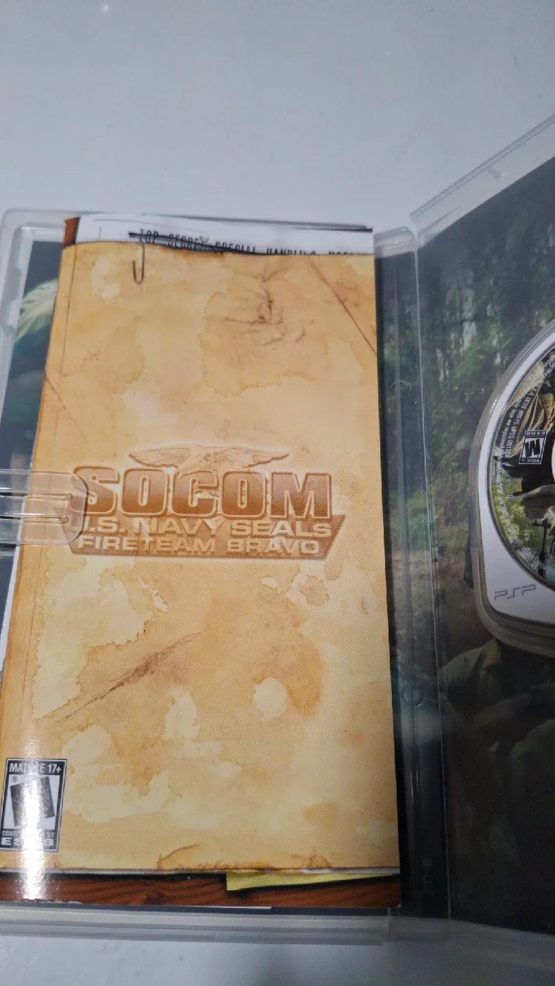 SOCOM U.S. Navy SEALs Fireteam Bravo PSP Game image indicator(2)