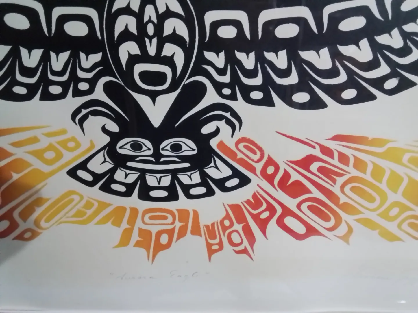 Framed 'Aurora Eagle' Art Print by Brisbane Gregg image indicator(7)