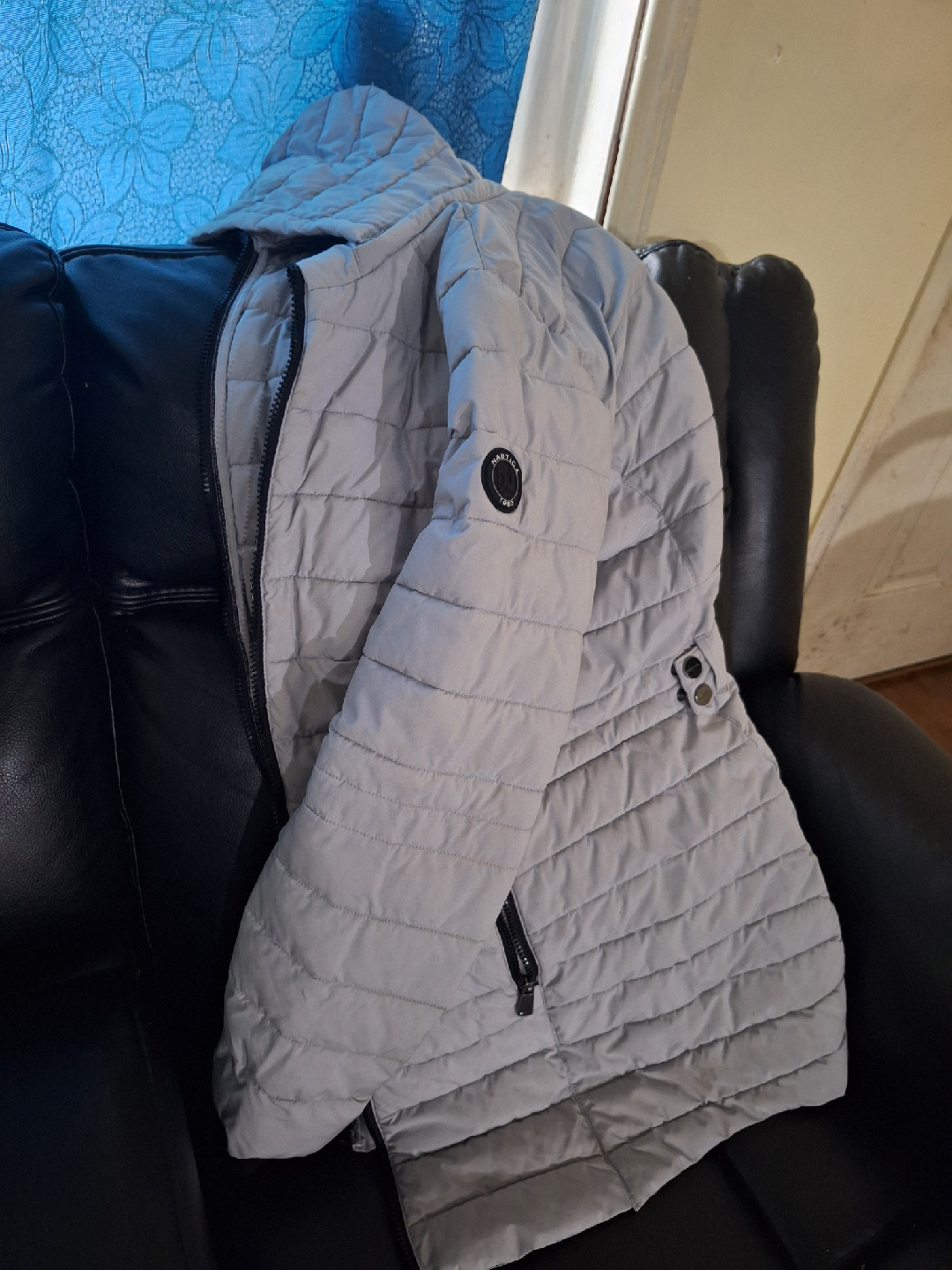 Maralyn & Me Gray Puffer Jacket - photo 2