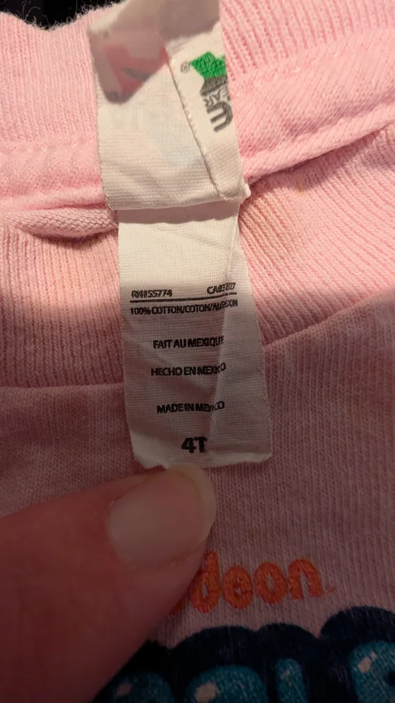 FREE Nickelodeon Bubble Guppies T-Shirt - Size 4T 🧡 image indicator(2)