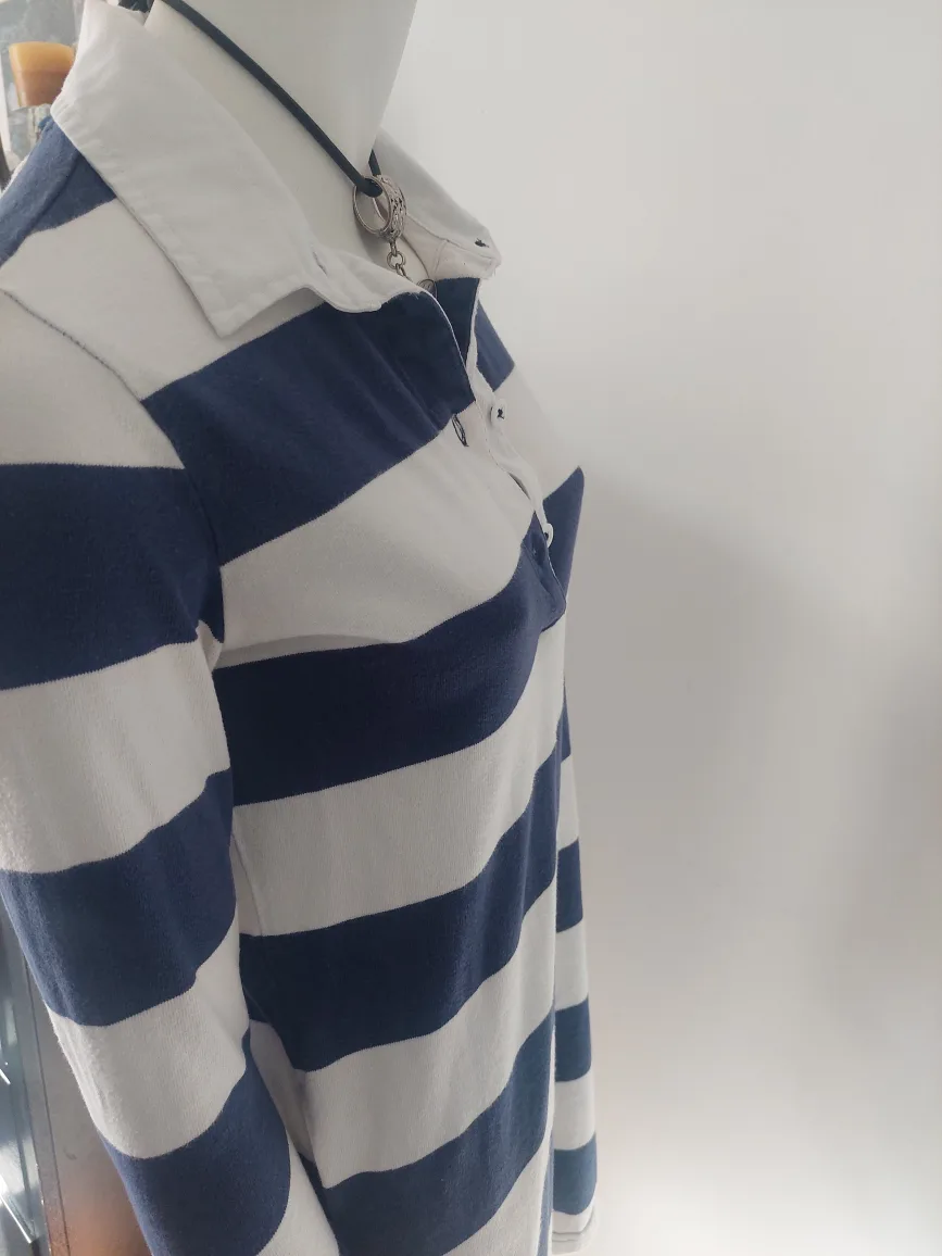 Joe Fresh Striped Rugby Dress - Size S image indicator(9)