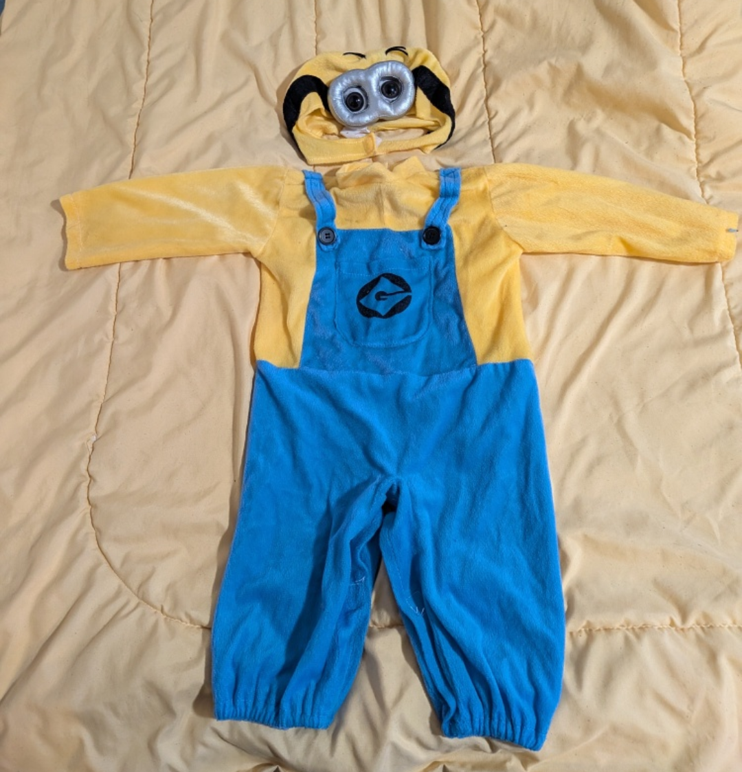 Minion Halloween Costume 4T