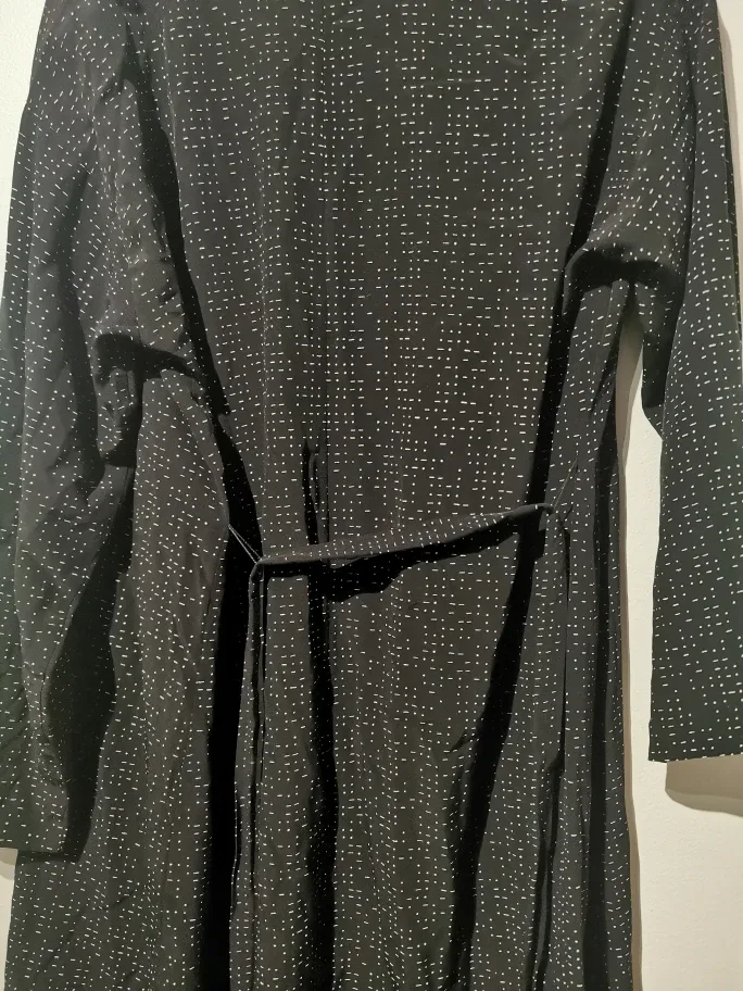 Eileen Fisher medium morse code cardigan image indicator(8)