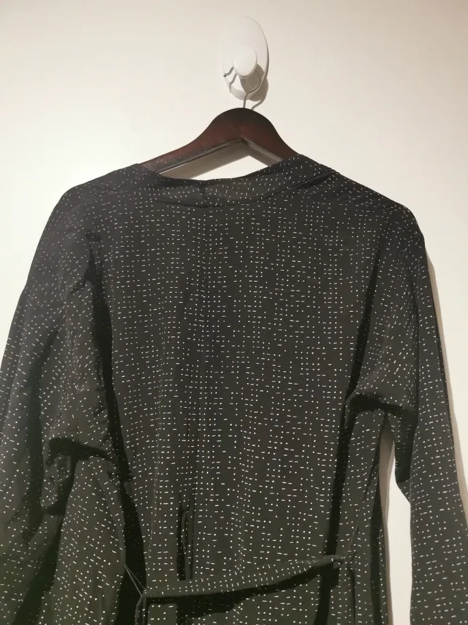 Eileen Fisher medium morse code cardigan image indicator(9)