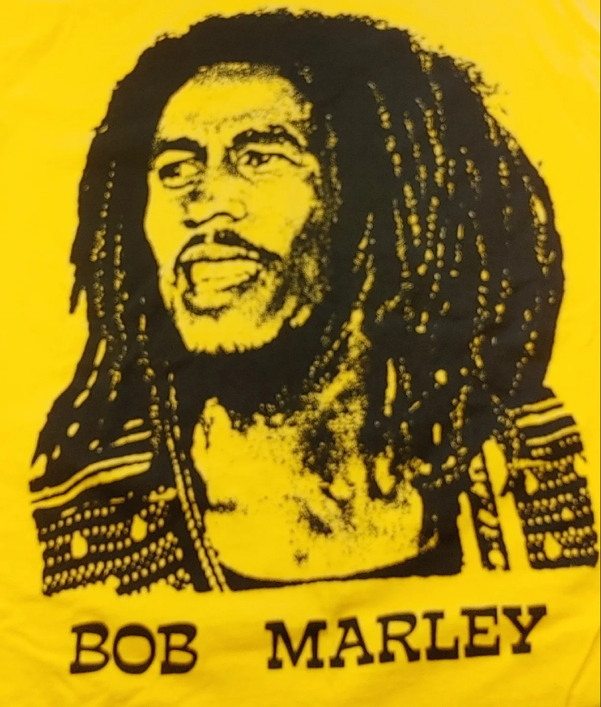 F Bob Marley Graphic T-Shirt - Size S image indicator(4)