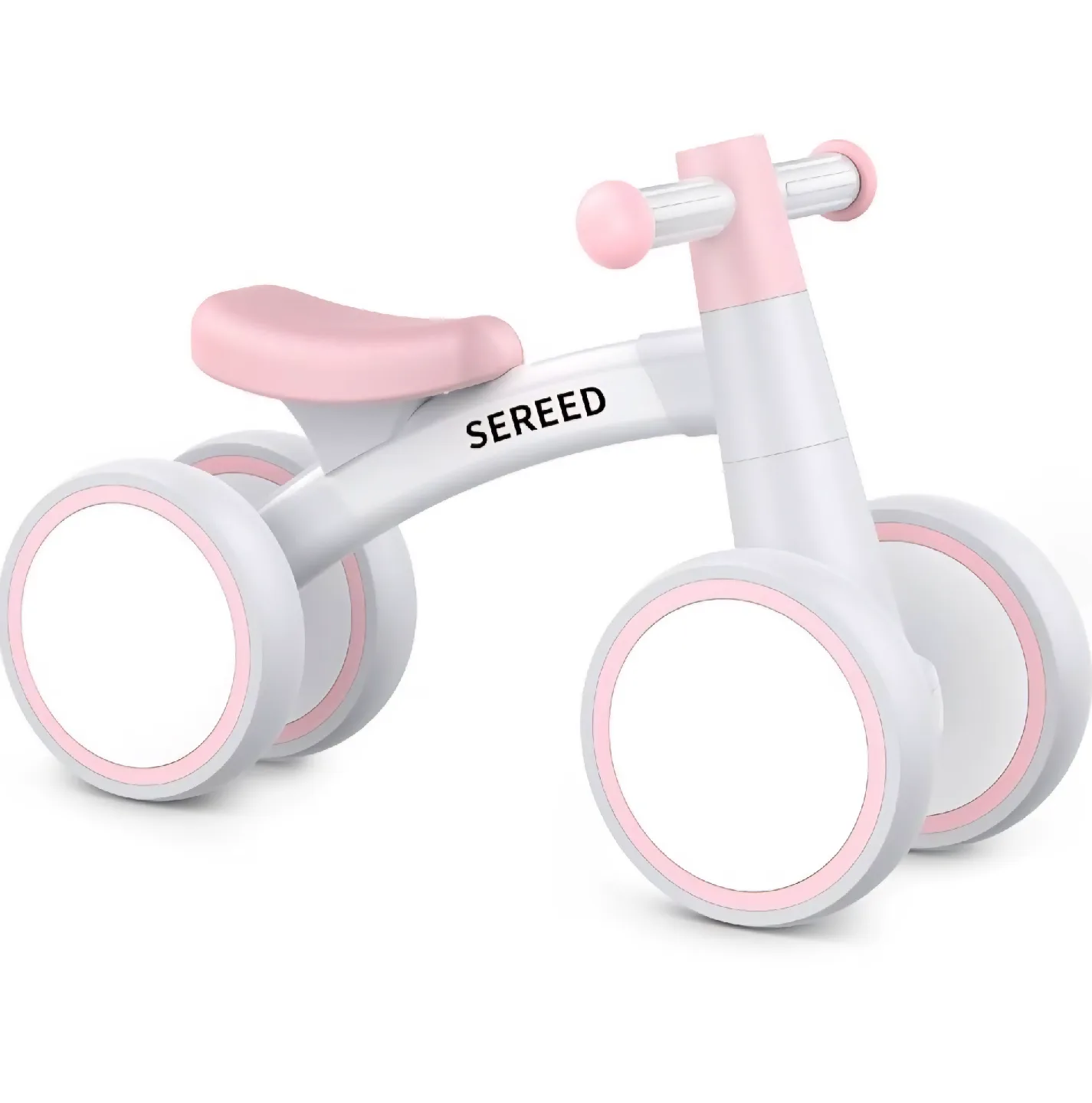 SEREED Baby Balance Bike - Pink & White thumbnail