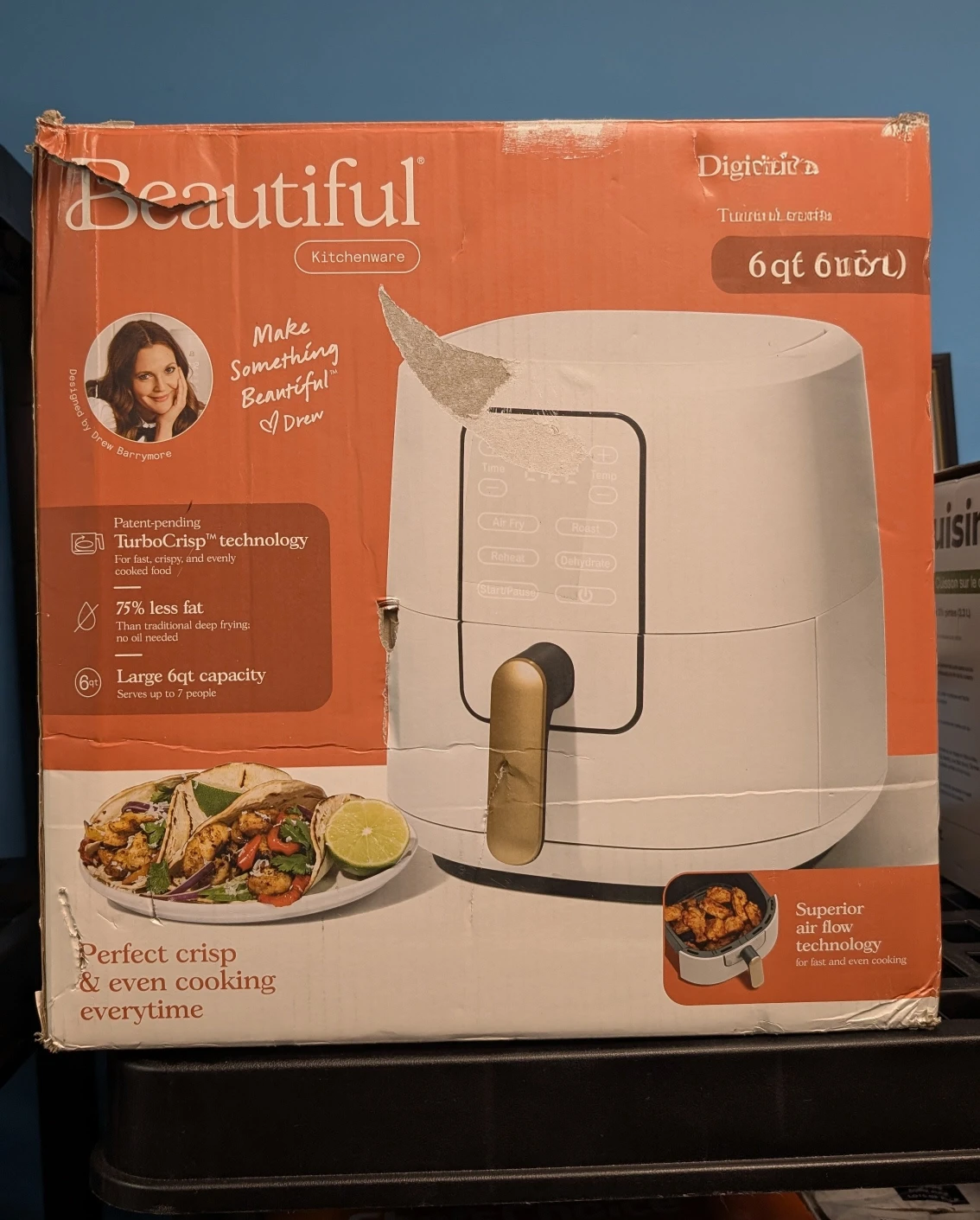 Drew Barrymore Beautiful 6qt Digital Air Fryer - photo 3