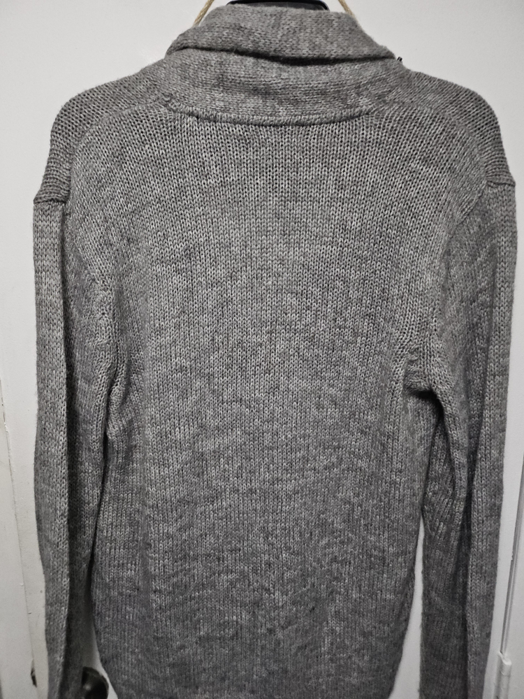 Kenneth Cole Reaction Gray Cardigan - Size M - photo 3