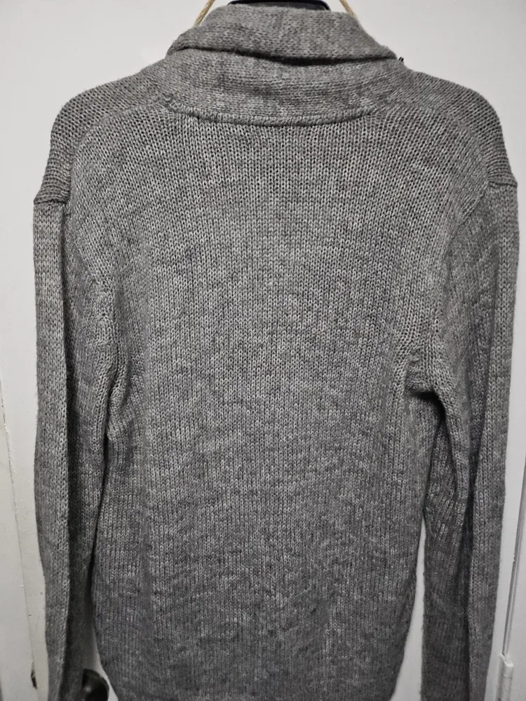 Kenneth Cole Reaction Gray Cardigan - Size M image indicator(3)