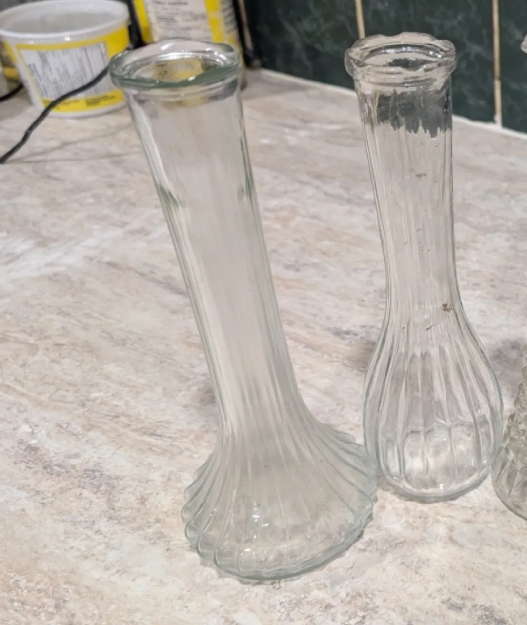 Glass Vases - Set of 2