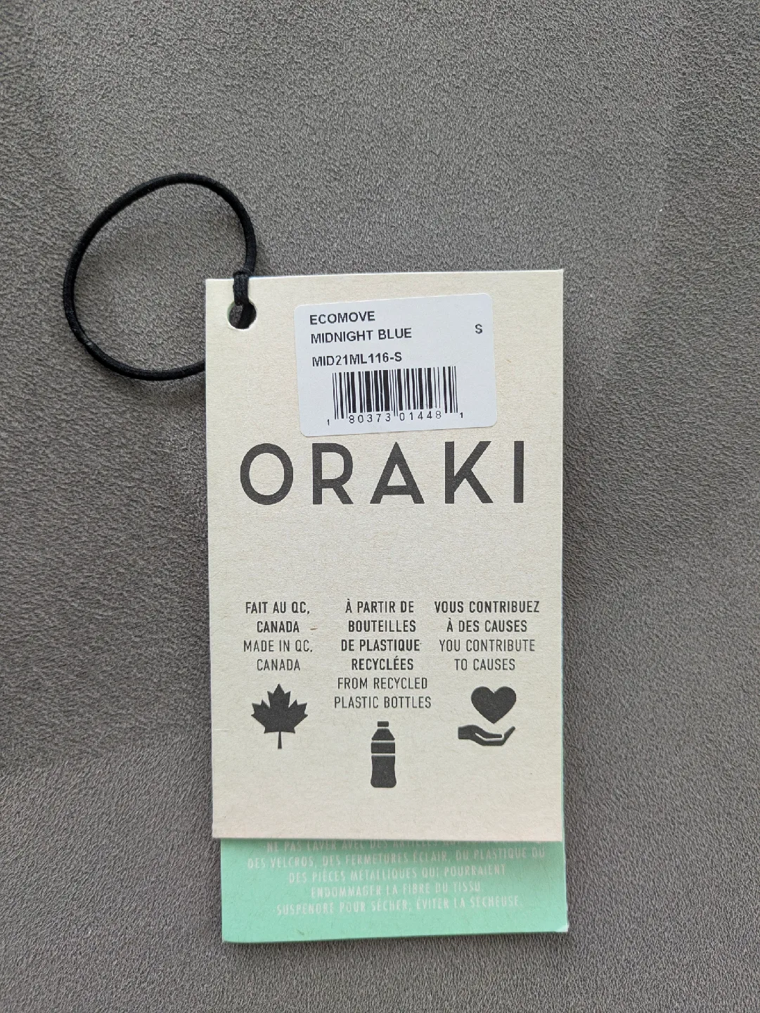 ORAKI Ecomove Midnight Blue Leggings - Size S 🥕 image indicator(2)