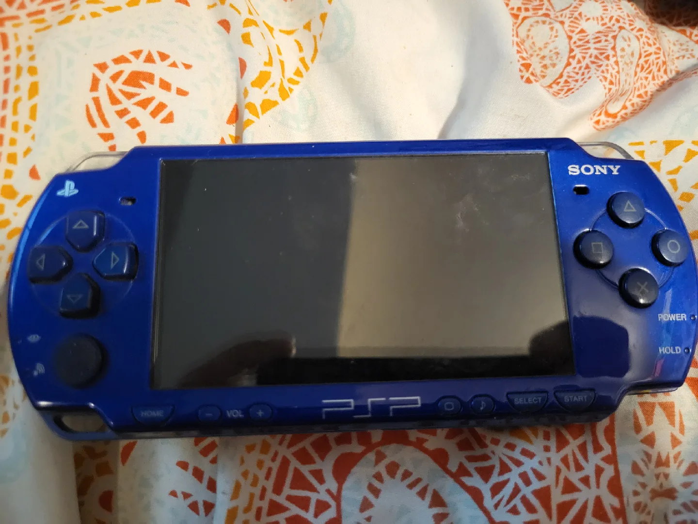 Sony PSP Blue Handheld Console image indicator(2)