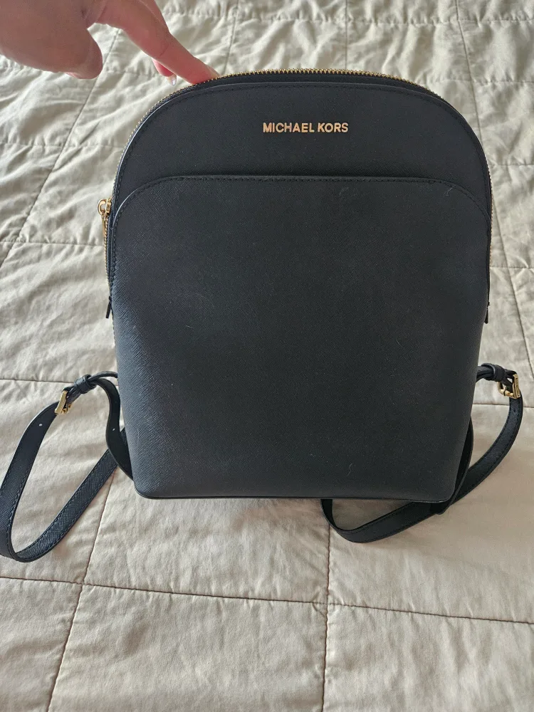 Michael Kors Black Backpack image indicator(7)