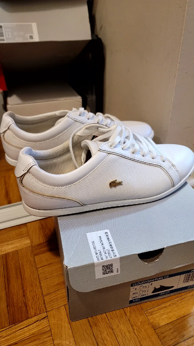 Lacoste White Leather Sneakers image indicator(4)