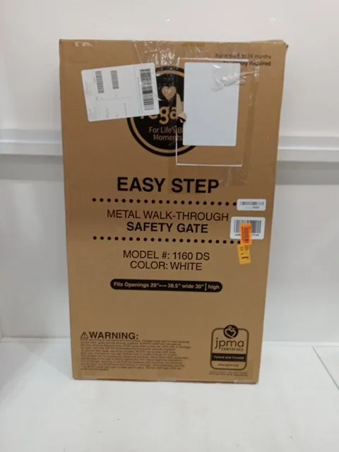 REGALO METAL WALK-THROUGH SAFETY GATE - 30" X 29'' to 38.5'' image indicator(2)